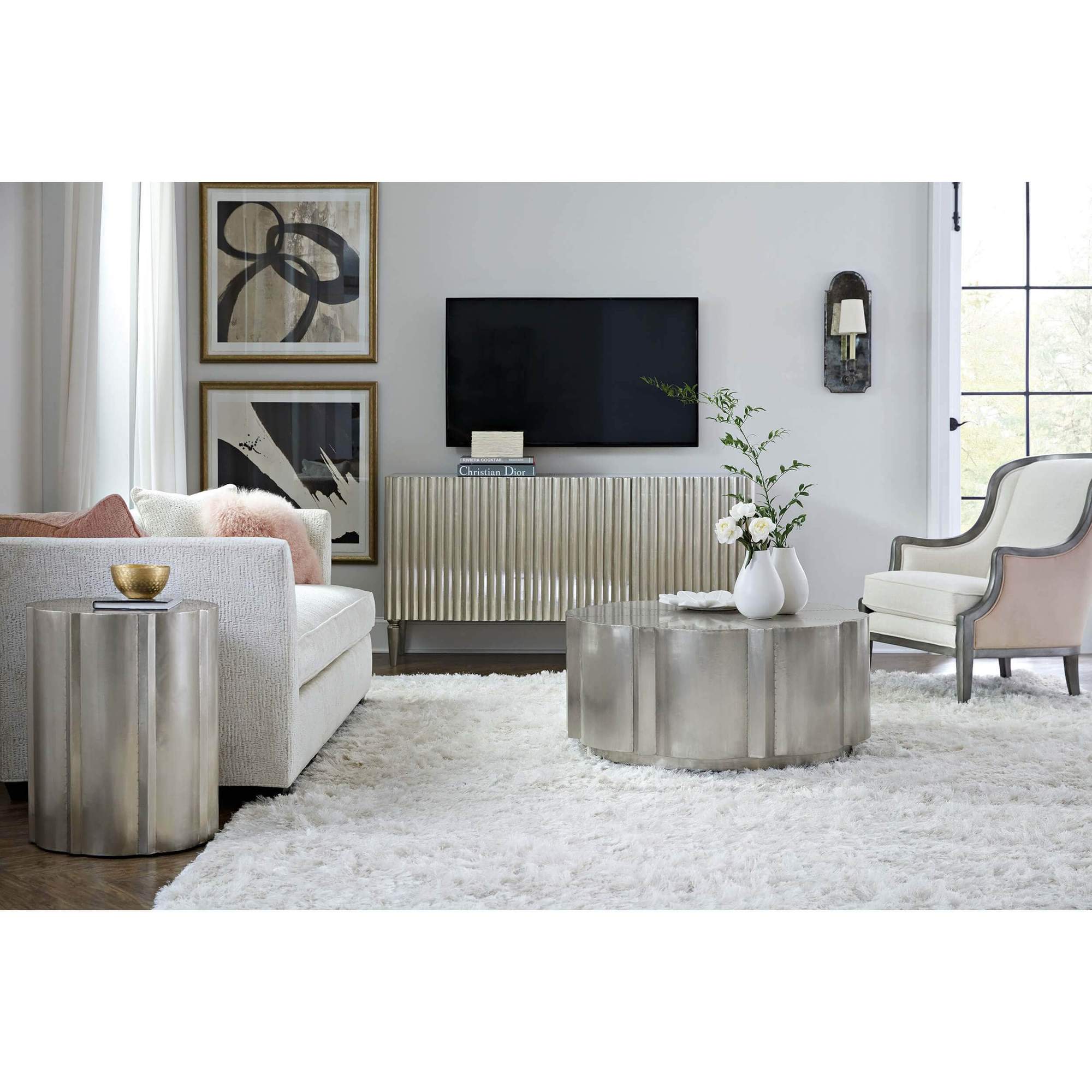 German Silver ‘Hooker’ Style Credenza