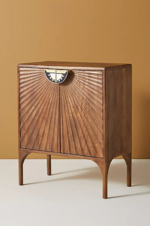 Modern Wooden Cabinet – Brown
