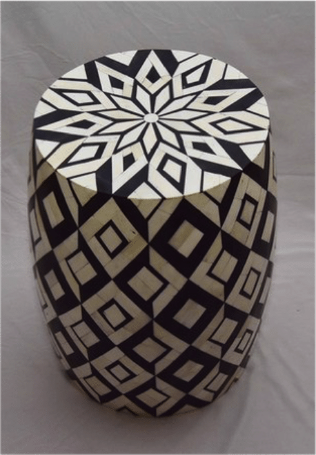 BONE INLAY SIDE TABLE – CHANGING THE MOOD OF YOUR LIVING SPACE!
