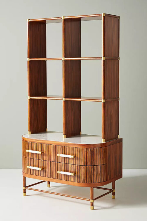 Modern Wooden Storage Shelf