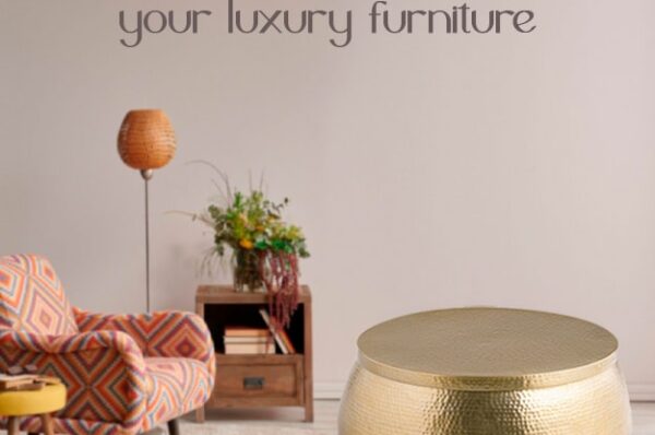 How does brass add beauty to your luxury furniture?