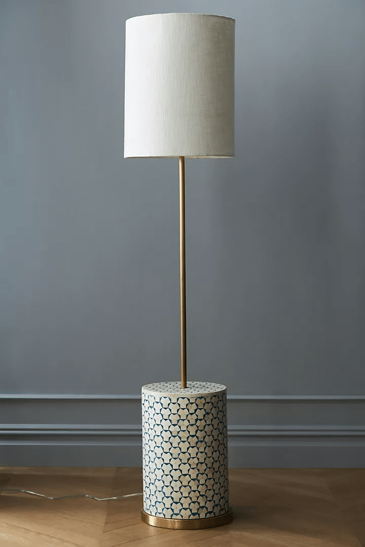 Targua Bone Inlay Floor Lamp
