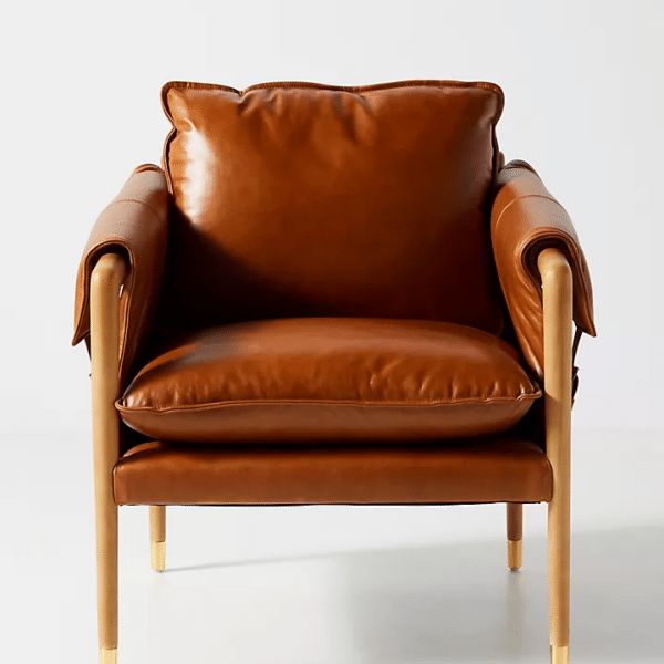 Mirza Leather Chair