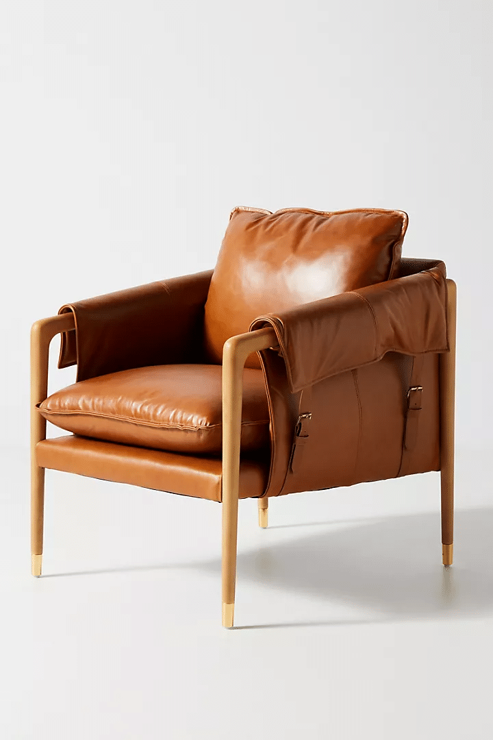 Mirza Leather Chair