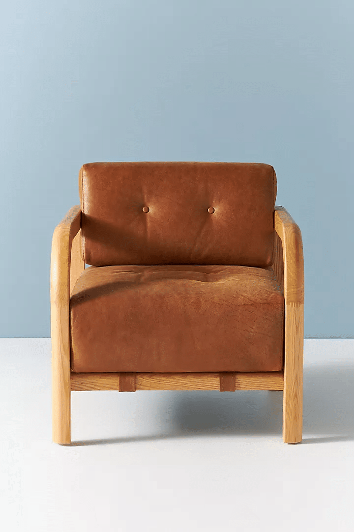 Souraya Leather Armchair