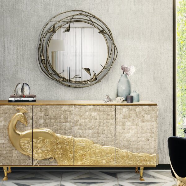 Silver and Brass Furniture