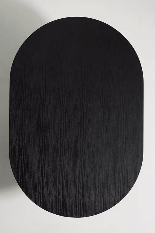 Damaira Oval Coffee Table - Black