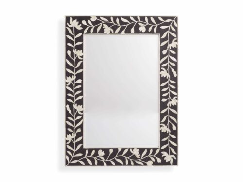 Suhana Bone Inlay Floor Mirror (Copy) - Black