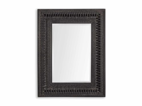 Indian Handcarved Mirror (Copy) - Black