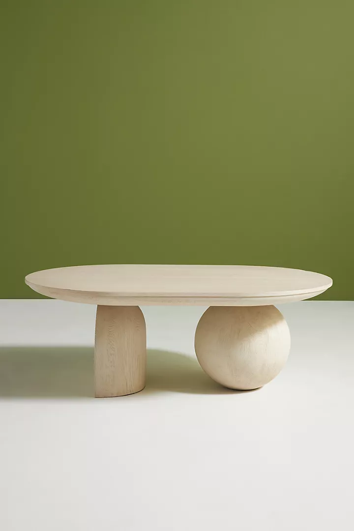 Damaira Oval Coffee Table - Grey