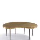Brass Abstract Coffee Table