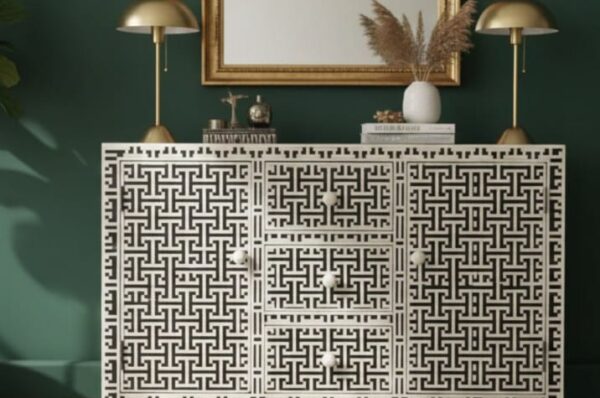Bone Inlay Furniture Luxury Interiors USA – Design Trends