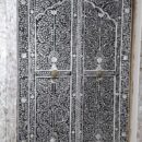 Floral Mother of Pearl Inlay Doors in Black
