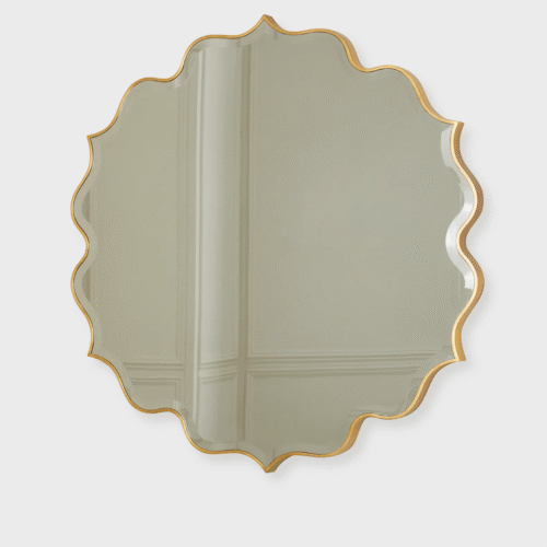 Exotic Brass Mirror