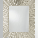 Rumi Starburst German Silver Wall Mirror