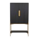Luxe Wooden Bar Cabinet