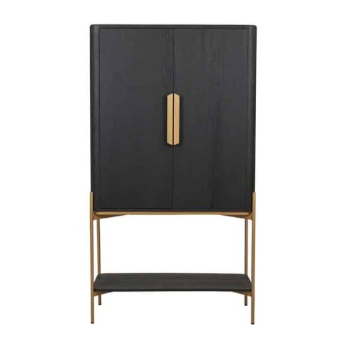 Luxe Wooden Bar Cabinet