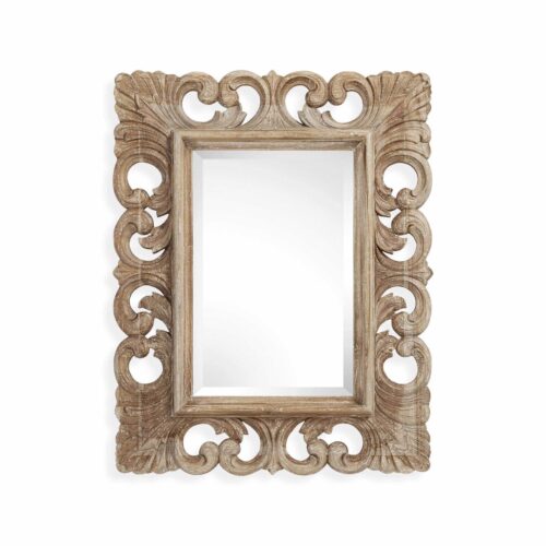 Indian Handcarved Mirror