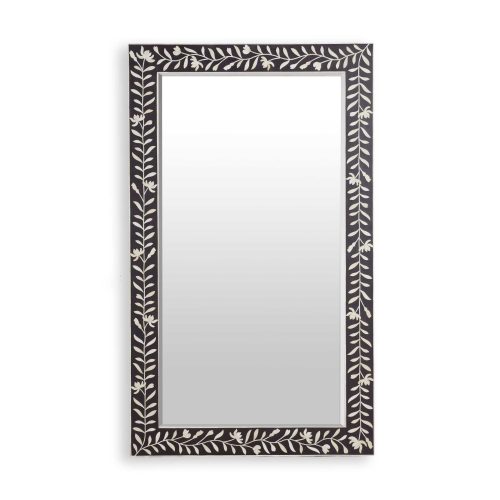 Suhana Bone Inlay Floor Mirror