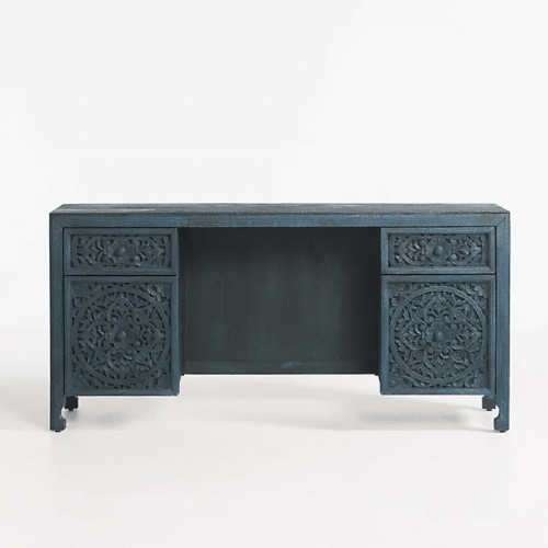 Handcarved Mia Office Desk