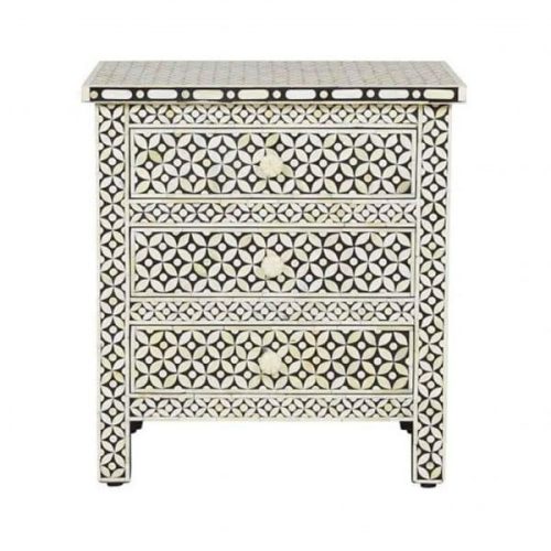 Amantra Geo 3 Drawer Bedside