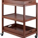Wooden Bar Cart