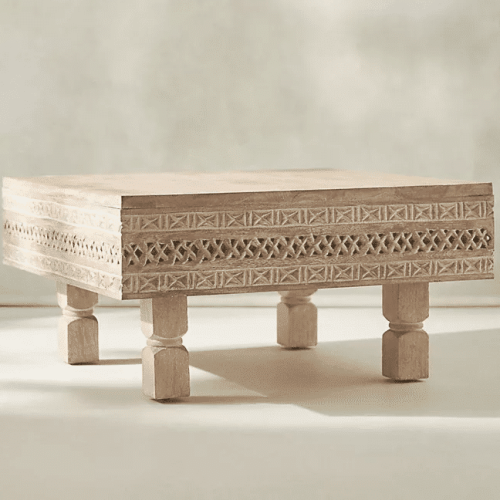Carved Jodha Coffee Table