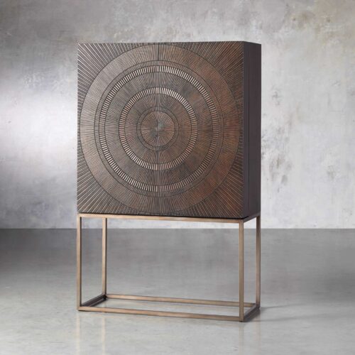 Salma Wooden Bar Cabinet