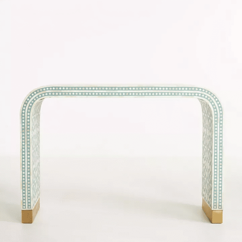 Bone Inlay Moroccan Console