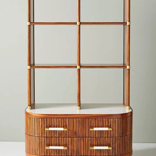 Modern Wooden Storage Shelf