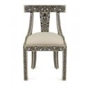 Handcrafted Bone Inlay Chair