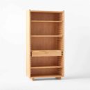 Wooden Tall Bookshelf