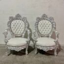 Vintage German Silver Chair