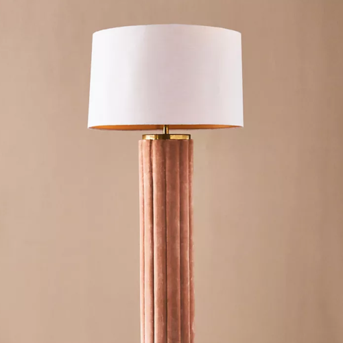 Ruby Velvet Floor Lamp