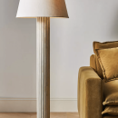 Waterfall Bone Inlay Floor Lamp