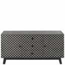 Fish Scale Bone Inlay Sideboard