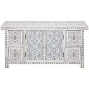 Bone Inlay Sideboard Snow In Grey