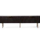 Fluted Low Media Console