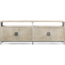 Pernia Wooden Media Console Whitewash
