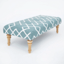 Netra Teal Wooden Bench
