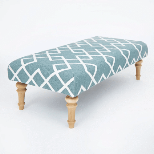 Netra Teal Wooden Bench