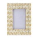 Chevron Bone Inlay Photo Frame