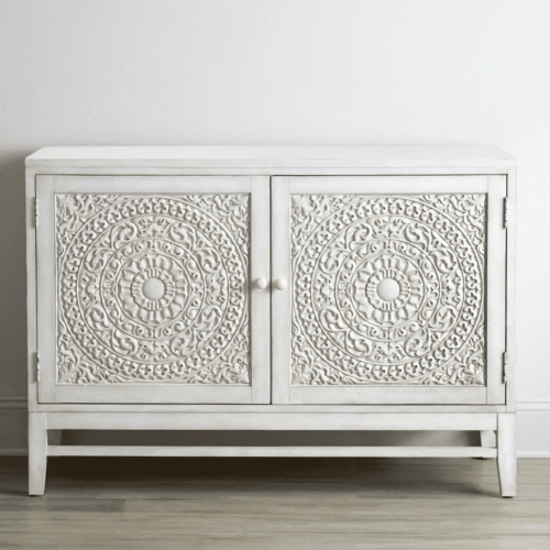 Handcarved Trisha Cabinet