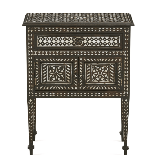Raja Mother of Pearl Inlay Teak Wood Chest