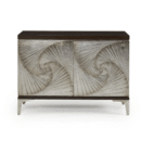 Finch Stylish Silver Cabinet