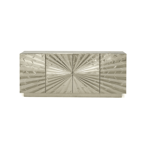 Luxury German Silver Credenza