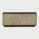 Brittany Brass Entertainment Console