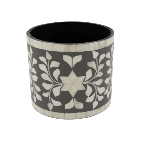 Bone Inlay Planters - Small