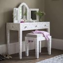 Mother of Pearl Inlay Vanity Combo in White