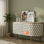 Sapan Bone Inlay Sideboard